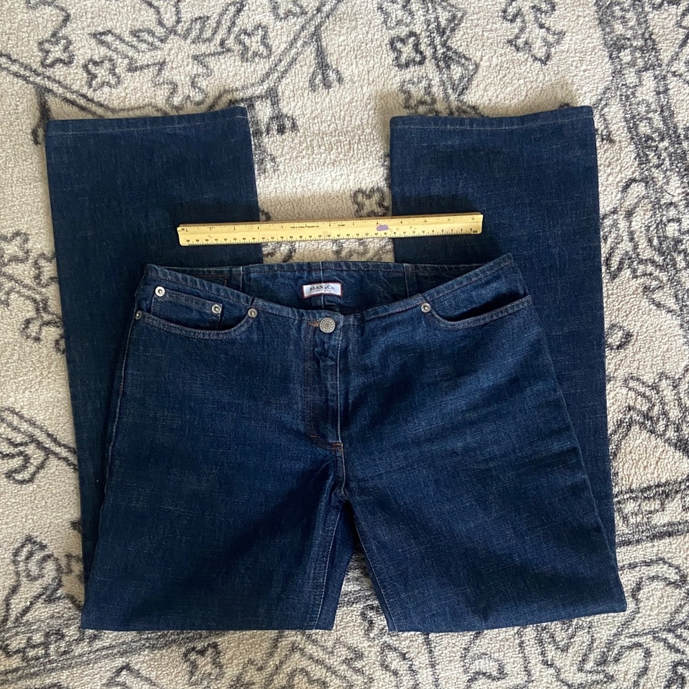 Max & Co dark denim jeans-Dark Wash Women's Jeans.